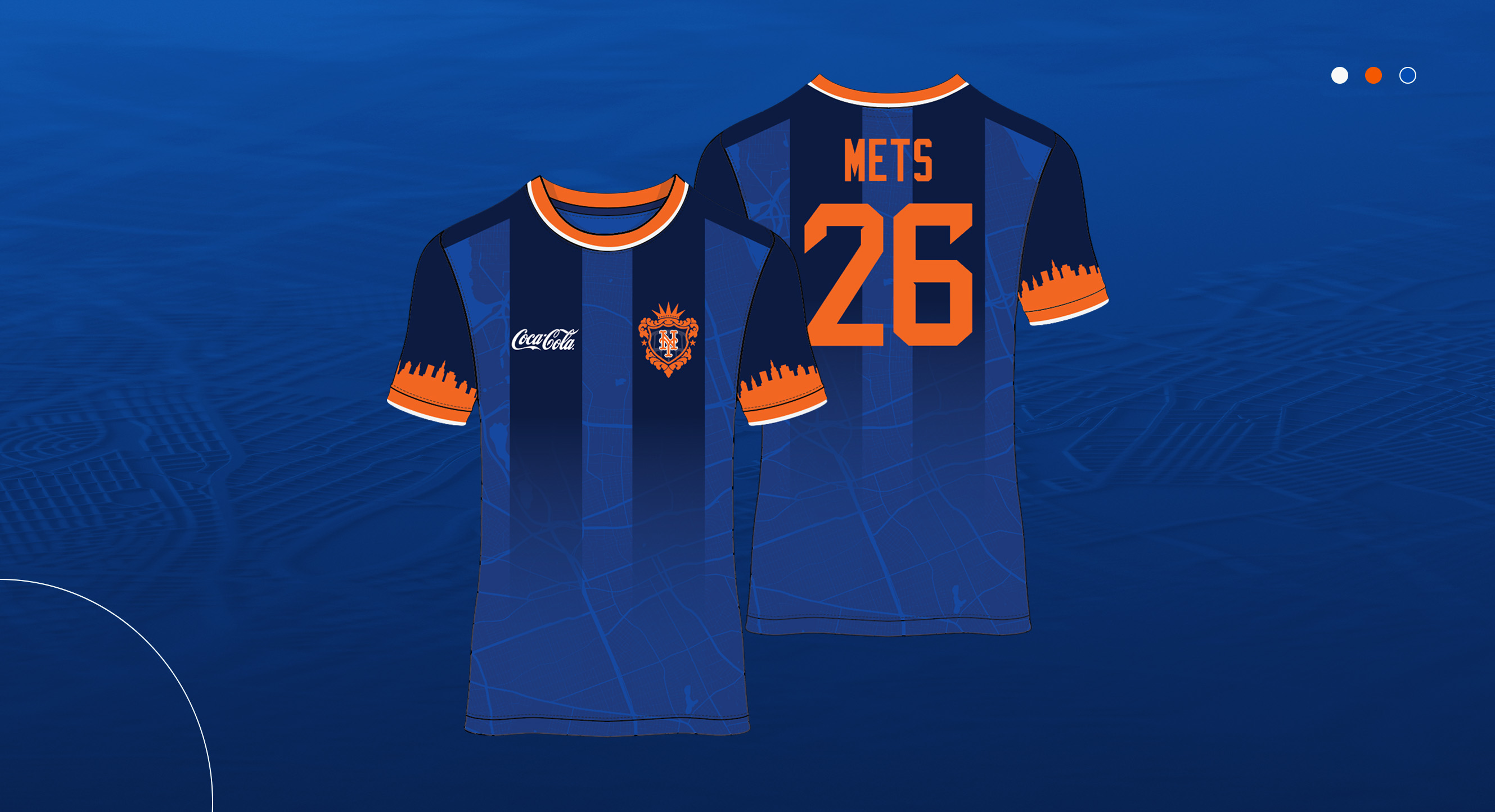 Mets Soccer Jersey presented by Coca-Cola