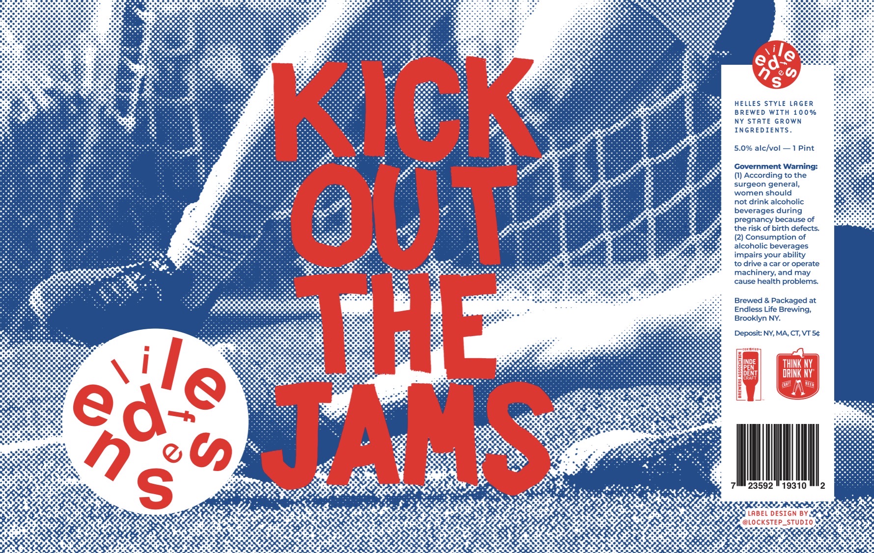 Endless Life Brewing - Kick Out The Jams - German Helles Lager